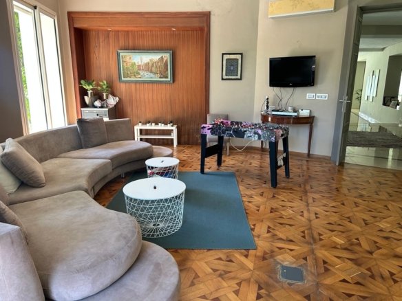 Salle de réception de la villa Anfa à Casablanca